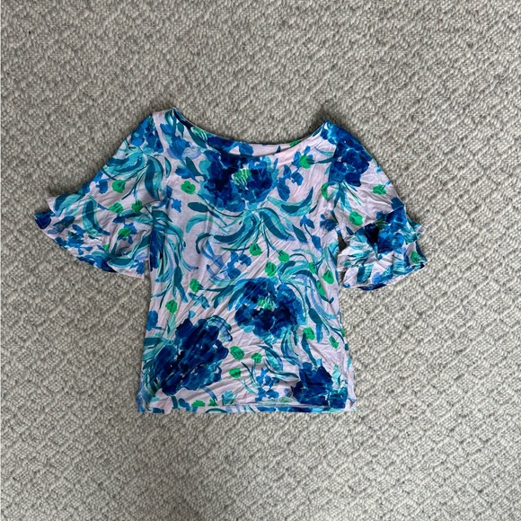Lilly Pulitzer Lula Top - Picture 1 of 2